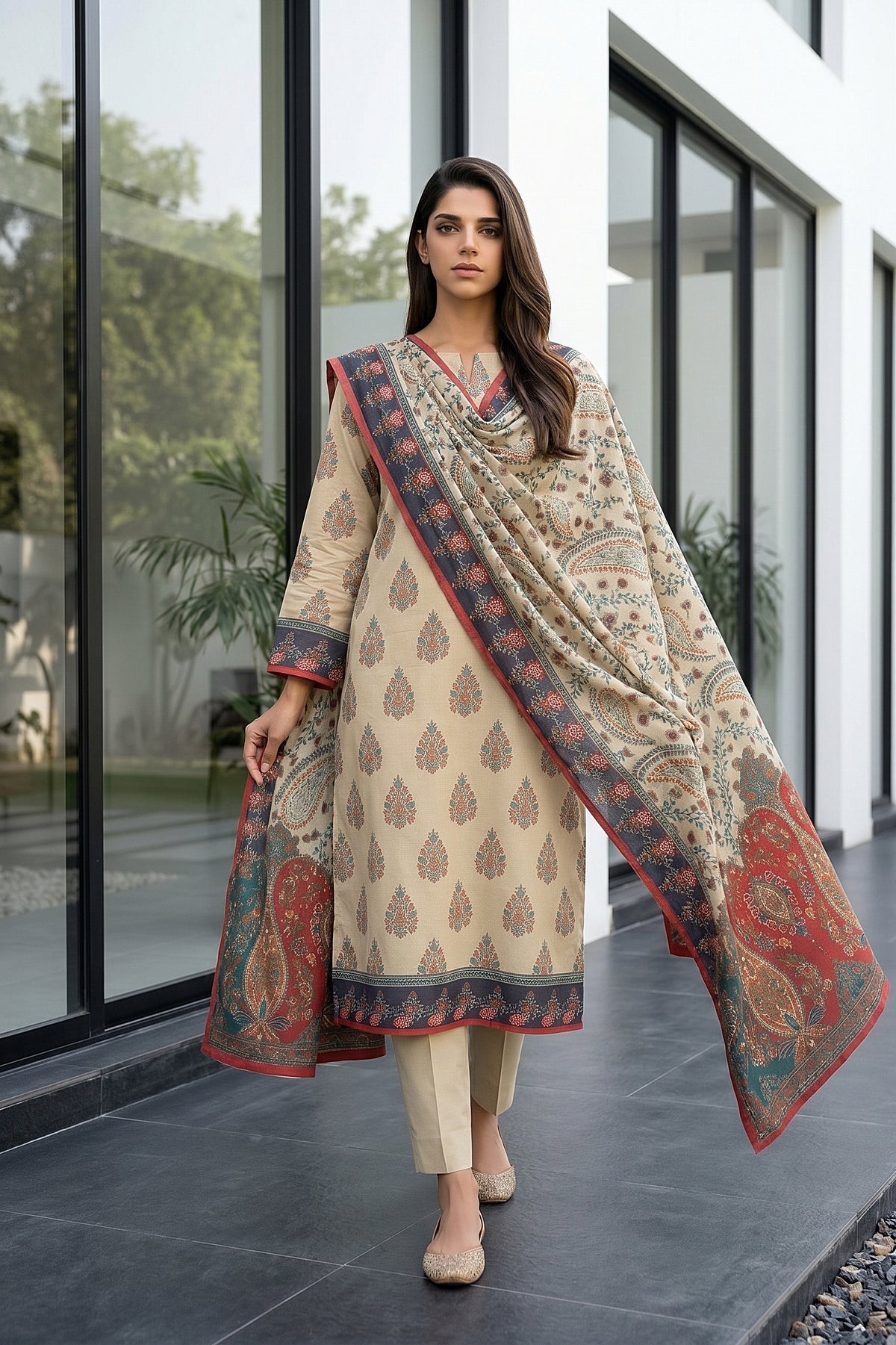 Gul e Rana - 3 piece Suit