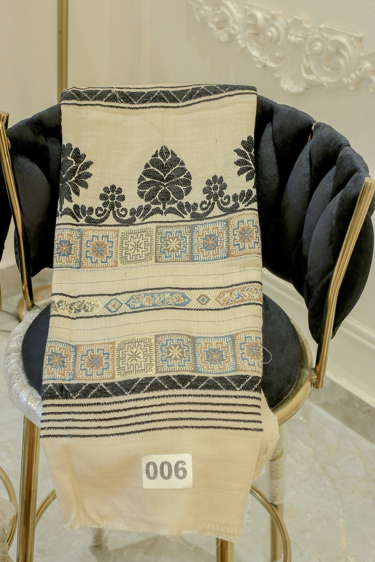 Wool Shawl Pashmina W6