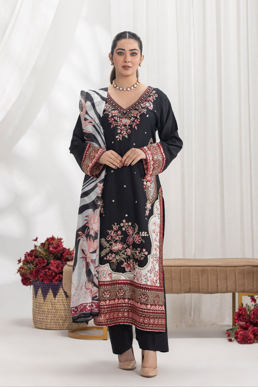 Black Elegance 3-Piece Pret