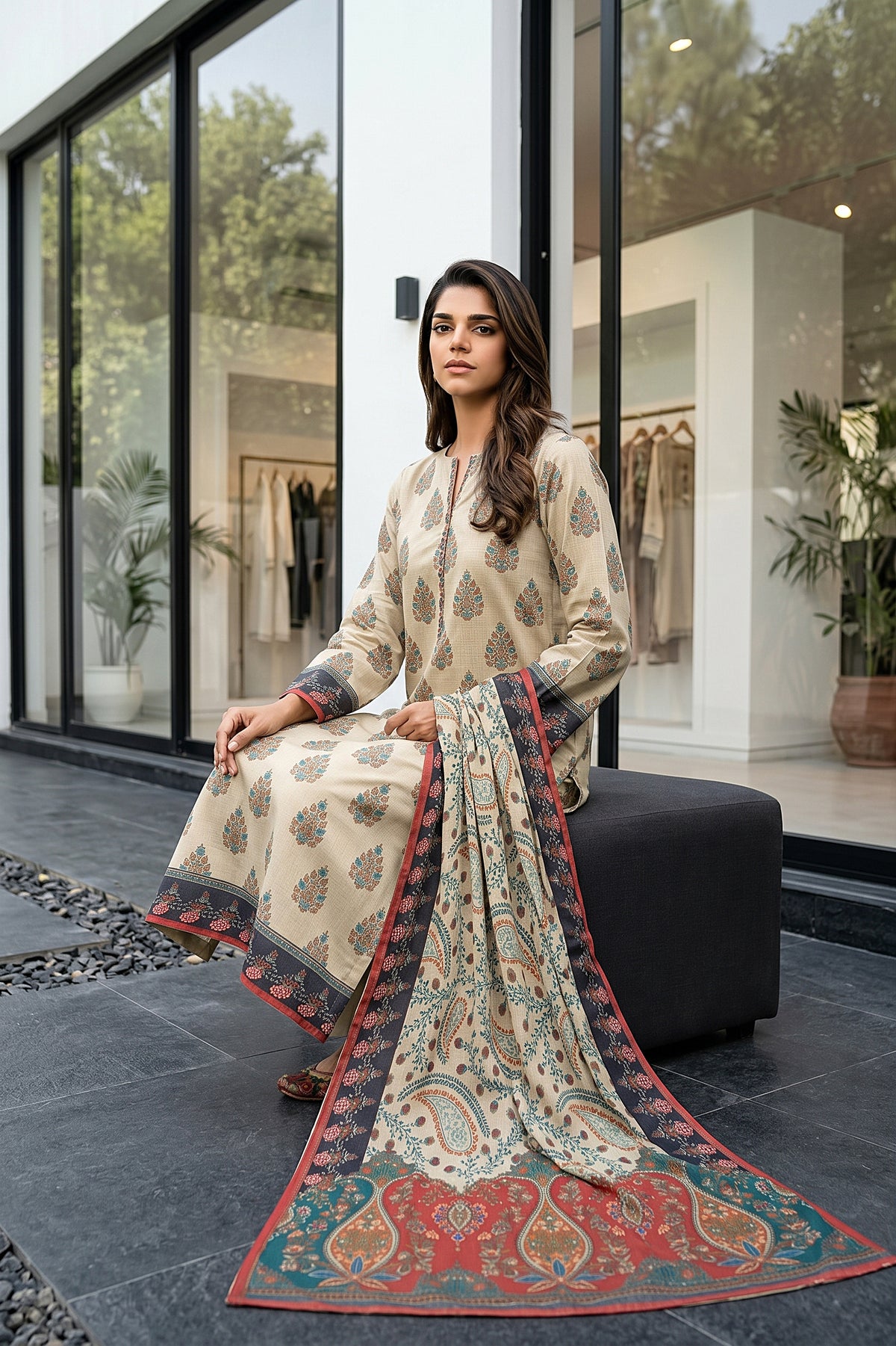 Gul e Rana - 3 piece Suit