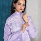 Lilac Luxe – 3Pc Stitched Embellished Lawn Suit