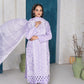 Lilac Luxe – 3Pc Stitched Embellished Lawn Suit
