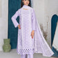 Lilac Luxe – 3Pc Stitched Embellished Lawn Suit