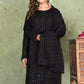 Midnight Noir – 3Pc Stitched Lawn Suit