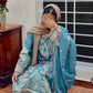 Azure Blossom – 3PC Luxury Embroidered Lawn Suit